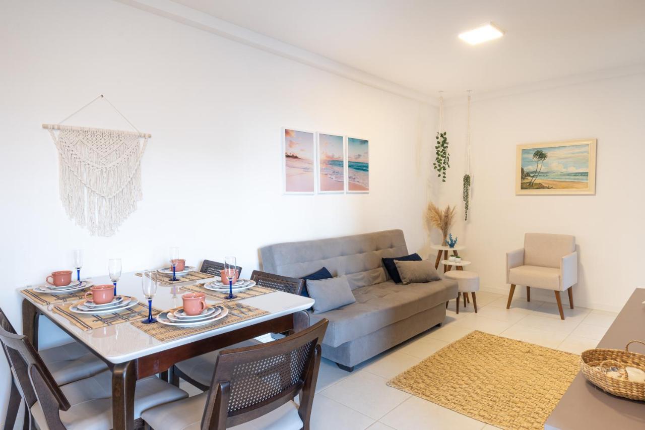 Apartamentos Completos A 15Min Beto Carreiro Com Wi-Fi Churrasqueira Em Condominio Com Piscina Portaria 24H Ideal Para Familia Piçarras Habitación foto
