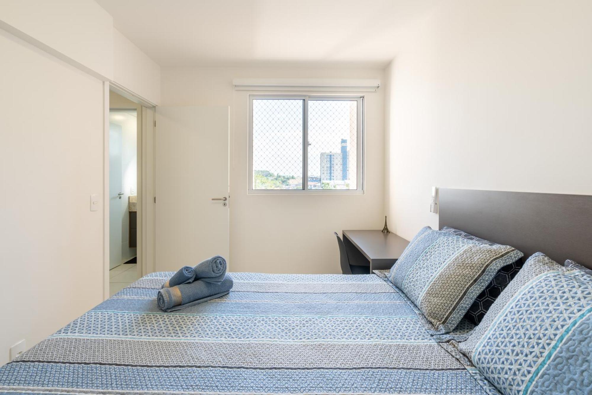 Apartamentos Completos A 15Min Beto Carreiro Com Wi-Fi Churrasqueira Em Condominio Com Piscina Portaria 24H Ideal Para Familia Piçarras Habitación foto