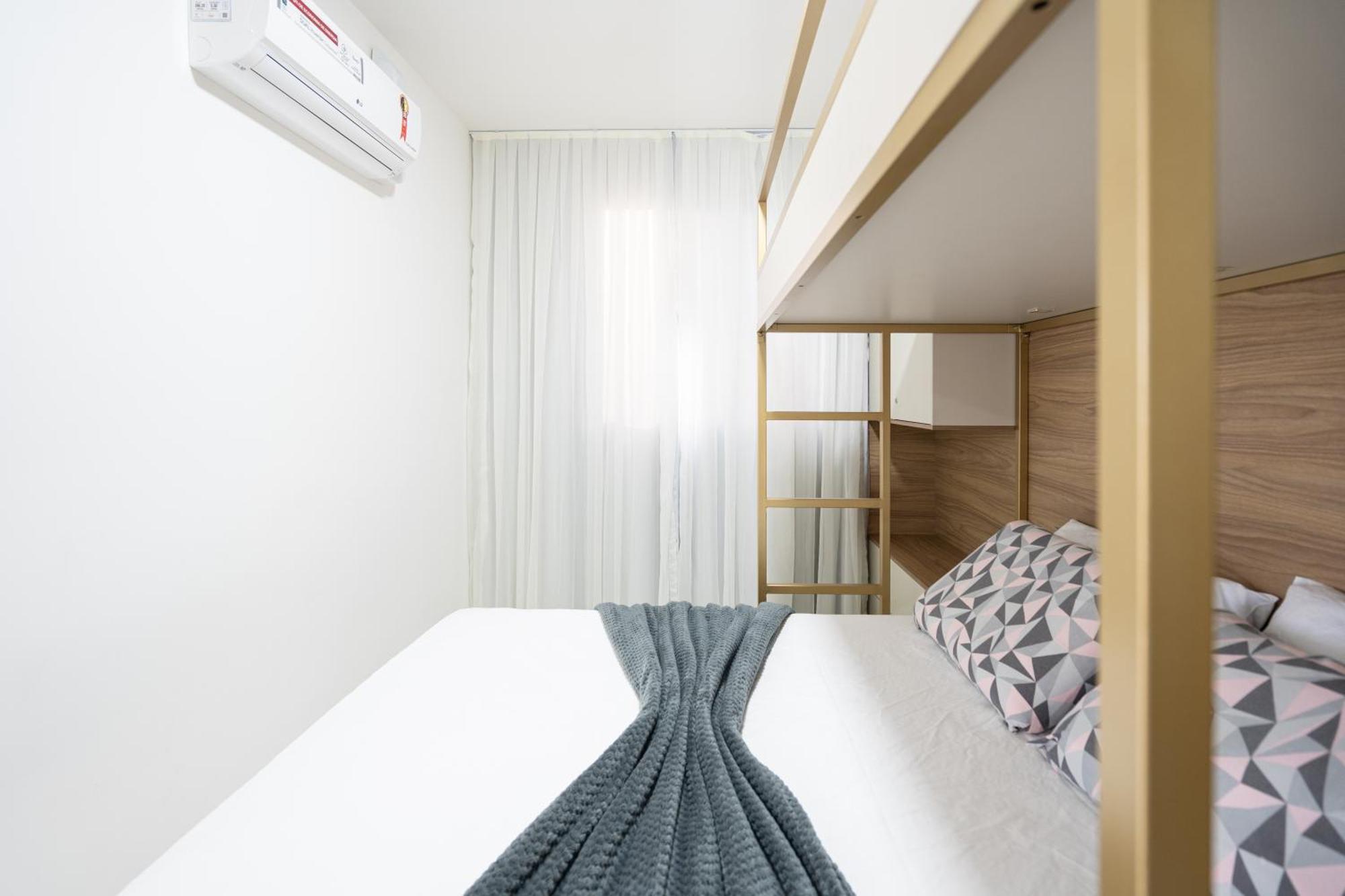 Apartamentos Completos A 15Min Beto Carreiro Com Wi-Fi Churrasqueira Em Condominio Com Piscina Portaria 24H Ideal Para Familia Piçarras Habitación foto